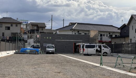 丸亀市土居町に「一鶴」のテナントが建設中